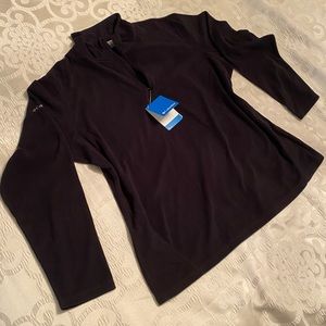 183. NWT COLUMBIA Crescent Valley Half zip 1x pullover